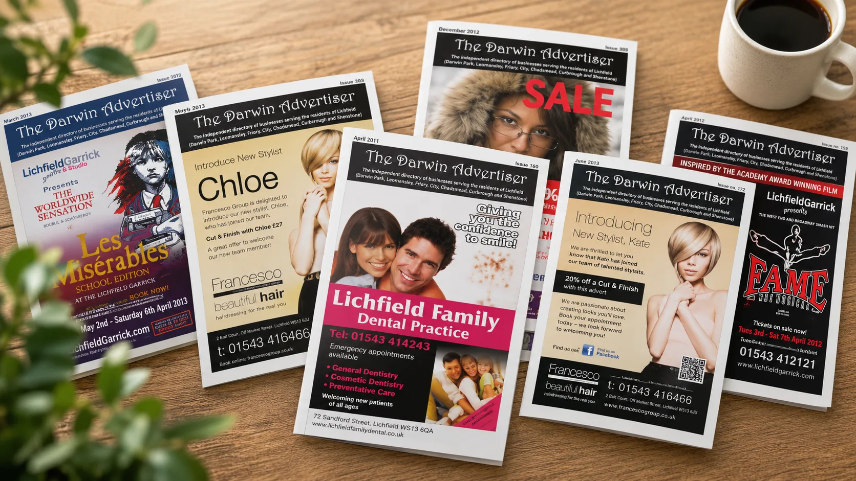 Life around Lichfield, Rugeley, Shenstone and the villages